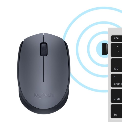 Logitech Wireless Mouse M170 - Grey