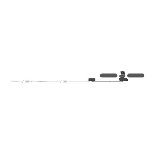 Logitech Extension Cable for rally mic pod White 10M - WW