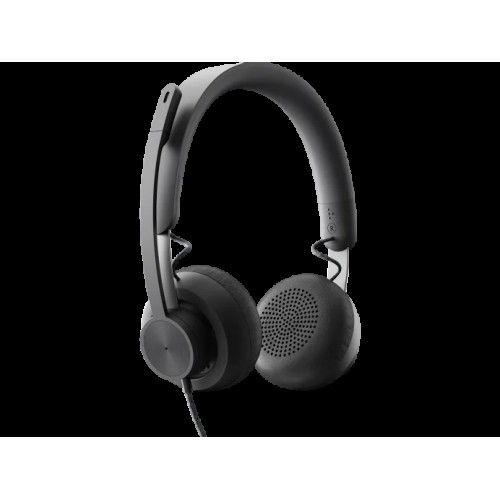 Logitech Zone Wired-GRAPHITE-USB-EMEA-UC