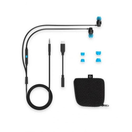 Logitech G333 Gaming Earphones - Black - 3.5 MM - EMEA