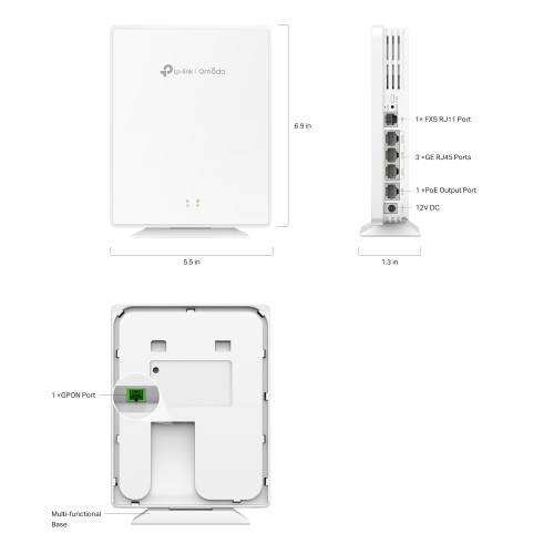 TP-Link AX1800 Desktop Wi-Fi 6 GPON Access Point