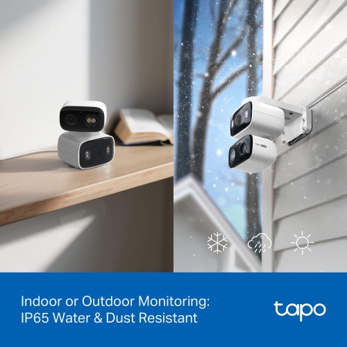 TP-Link Indoor/Outdoor Dual Lens Pan/Tilt Security Camera