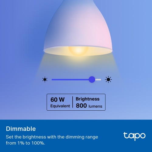 TP-Link Tapo Smart Wi-Fi Light Bulb (Tapo L530E)